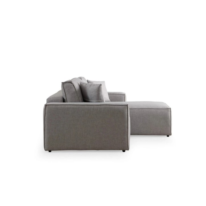 Sofá-cama esquinero Pırlo Corner Derecha Gris Claro