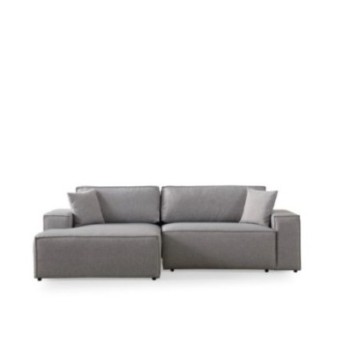 Sofá-cama esquinero Pırlo Corner Izquierda Gris Claro 8684282469827