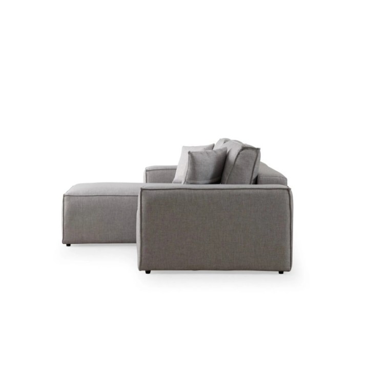 Sofá-cama esquinero Pırlo Corner Izquierda Gris Claro