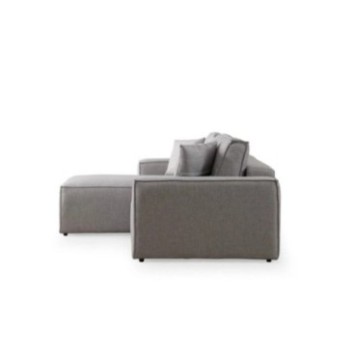 Sofá-cama esquinero Pırlo Corner Izquierda Gris Claro 8684282469827