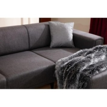 Sofá-cama esquinero Horizon Derecha Gris Oscuro 8684282485001