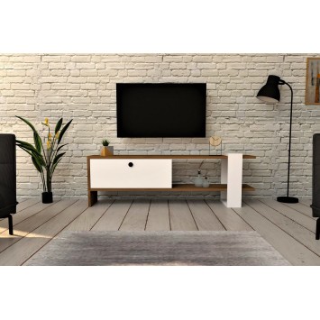 Mueble TV Gaye blanco nogal - 835PUQ3025