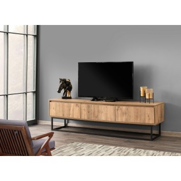 Mueble TV Tılsım 180 pino negro - 854KLN3007