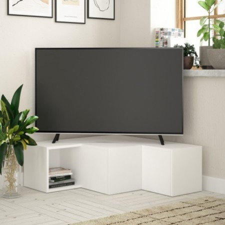 Mueble TV Compact blanco - 855DTE3051