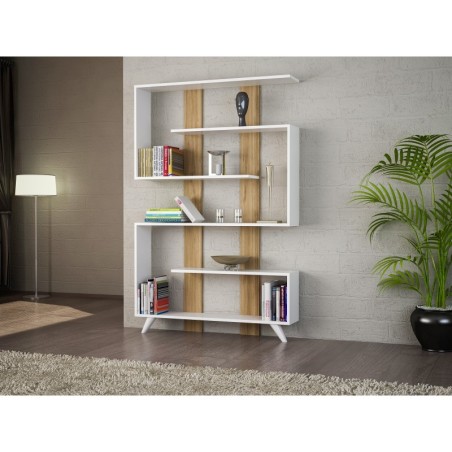 Librería Rain nogal blanco - 745DCD3613