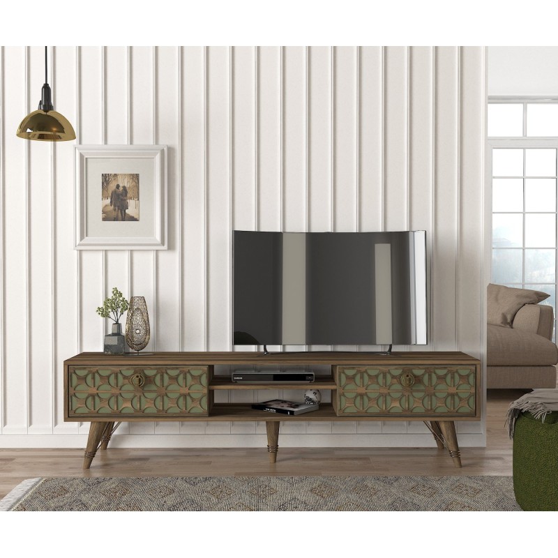 Mueble TV Valente nogal - 804TRH3023