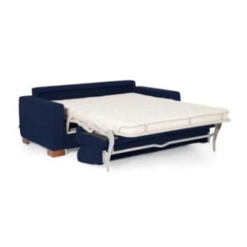 Sofá-cama de 3 plazas Kansas Azul Marino 8682870996618