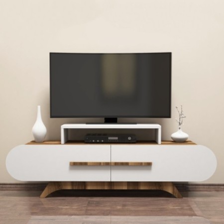 Mueble TV Rose blanco nogal - 845HCT3049