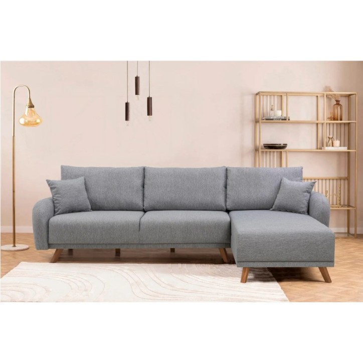 Sofá-cama esquinero Hera 1 Corner Gris