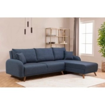 Sofá-cama esquinero Hera 1 Corner Azul Oscuro 8684282139034