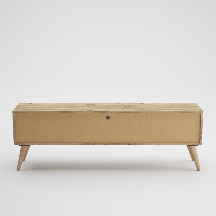 Mueble TV Ece Roble Blanco Mueble TV Ece Roble Blanco