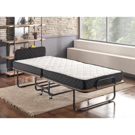 Cama plegable XL Katlanır blanco negro - 480NRN2102