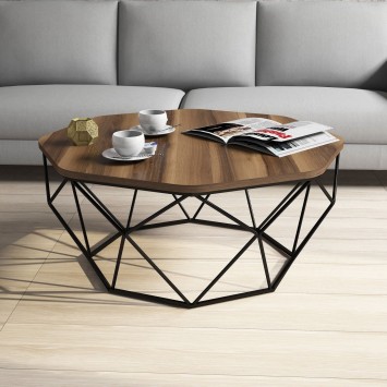 Mesa de centro Diamond nogal - 845HCT2855