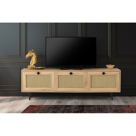 Mueble TV Alcazar 180 roble negro