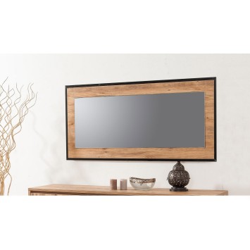 Espejo decorativo Quantum İdea 110 pino atlántico negro - 863SPH3303