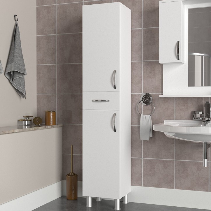 Mueble de baño Selin blanco