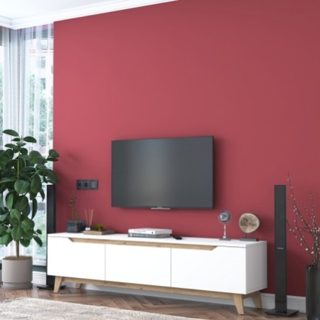 Mueble TV D1-2472 nogal blanco - 543WRN1516