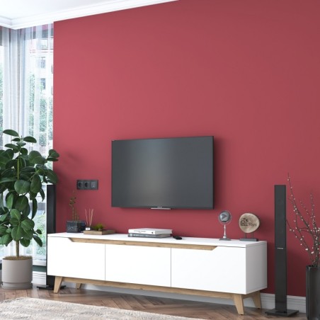 Mueble TV D1-2472 nogal blanco