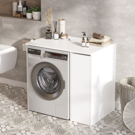 Mueble de baño SA1-W blanco