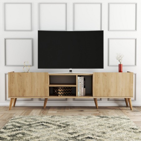 Mueble TV Lotus-1350 roble