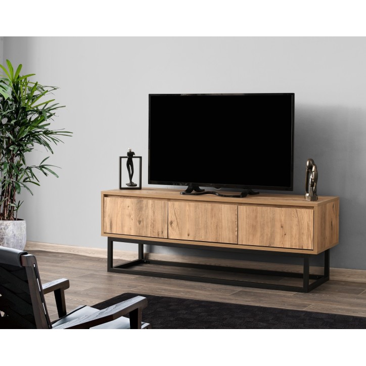 Mueble TV Tılsım 140 pino negro