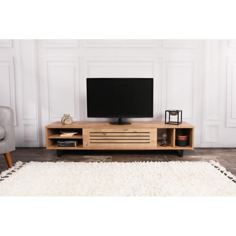 Mueble TV Safir pino atlántico - 835PUQ3077