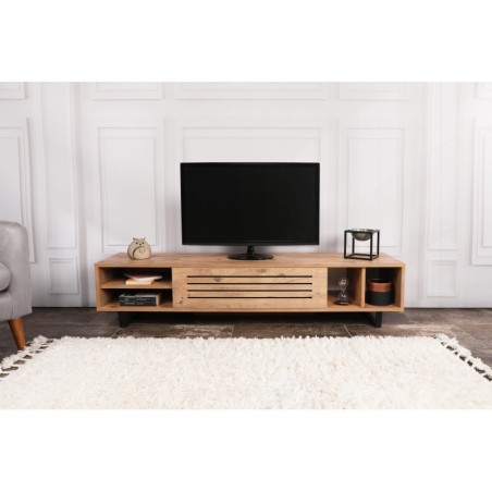 Mueble TV Safir pino atlántico