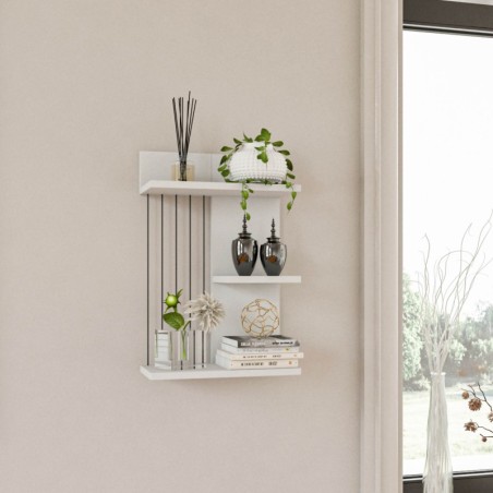 Estante de pared Kınık blanco