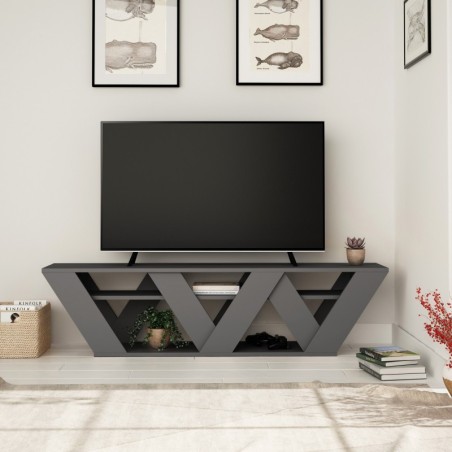 Mueble TV Ralla antracita