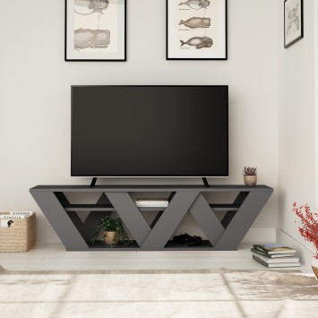 Mueble TV Ralla antracita - 855DTE3069