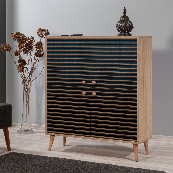 Mueble auxiliar Multilux-222 sonoma roble