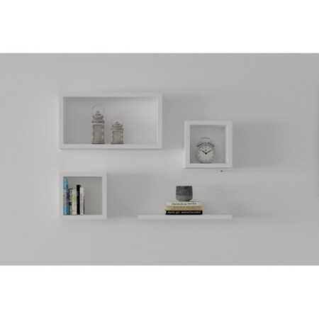 Estante de pared Babi blanco - 495SSE1103