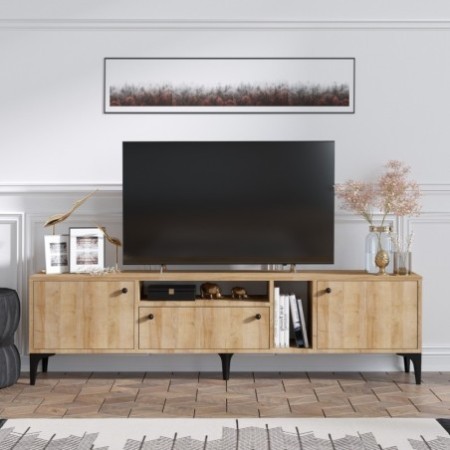 Mueble TV Penny roble - 393MRD1218