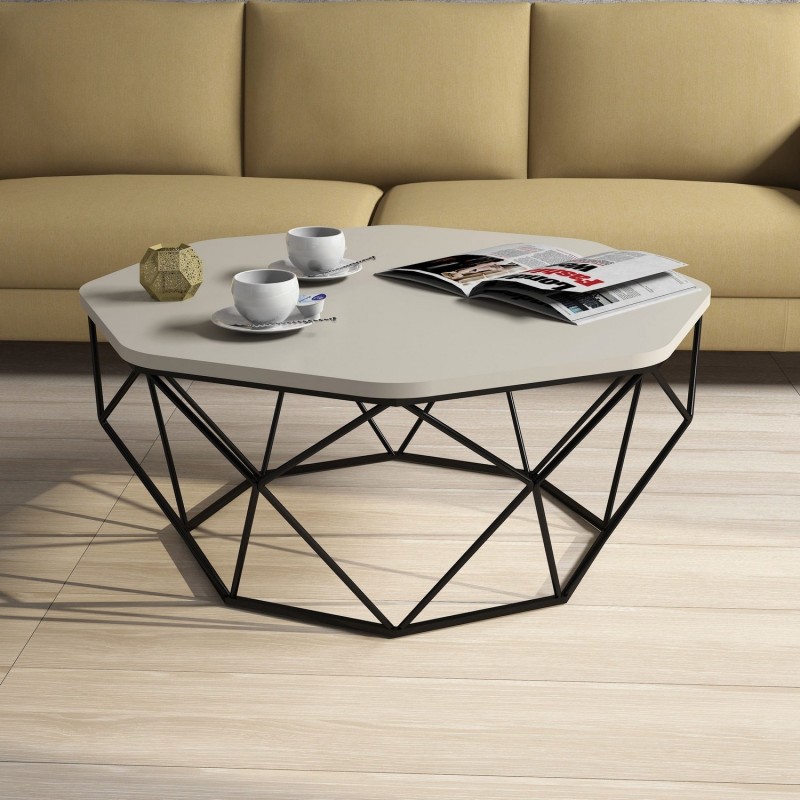 Mesa de centro Diamond crema - 845HCT2857