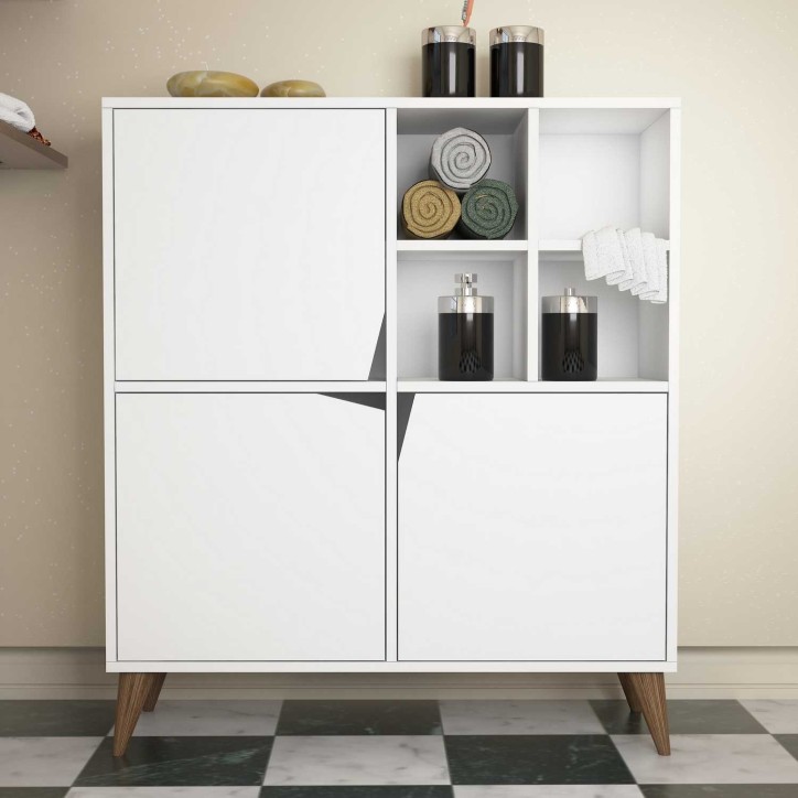 Mueble auxiliar Pulse blanco