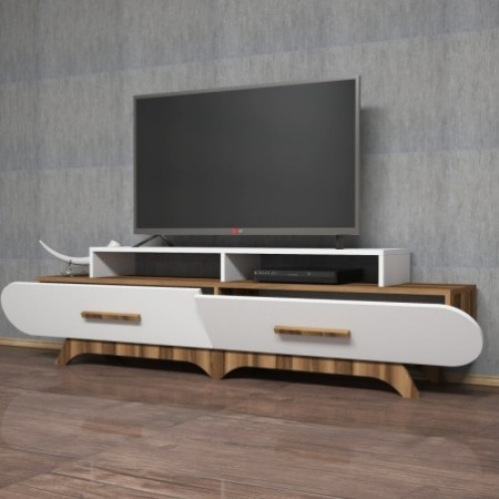 Mueble TV Flora blanco nogal - 845HCT3030