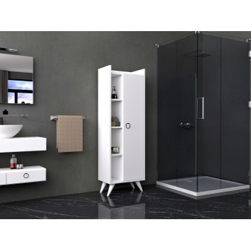 Mueble de baño Ilgım blanco - 835PUQ3918