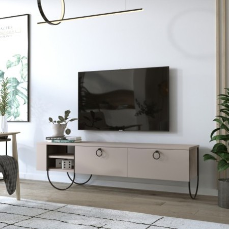 Mueble TV Norfolk moca claro - 776HMS3054