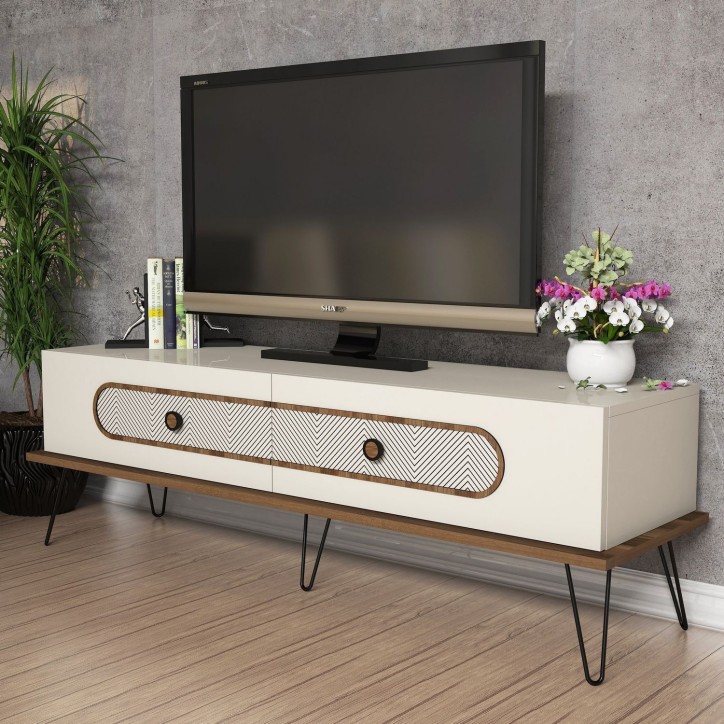 Mueble TV Ekol crema