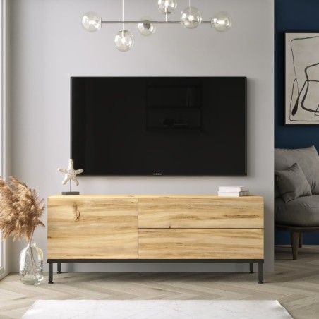 Mueble TV LV5-KL roble negro - 921YRD1109