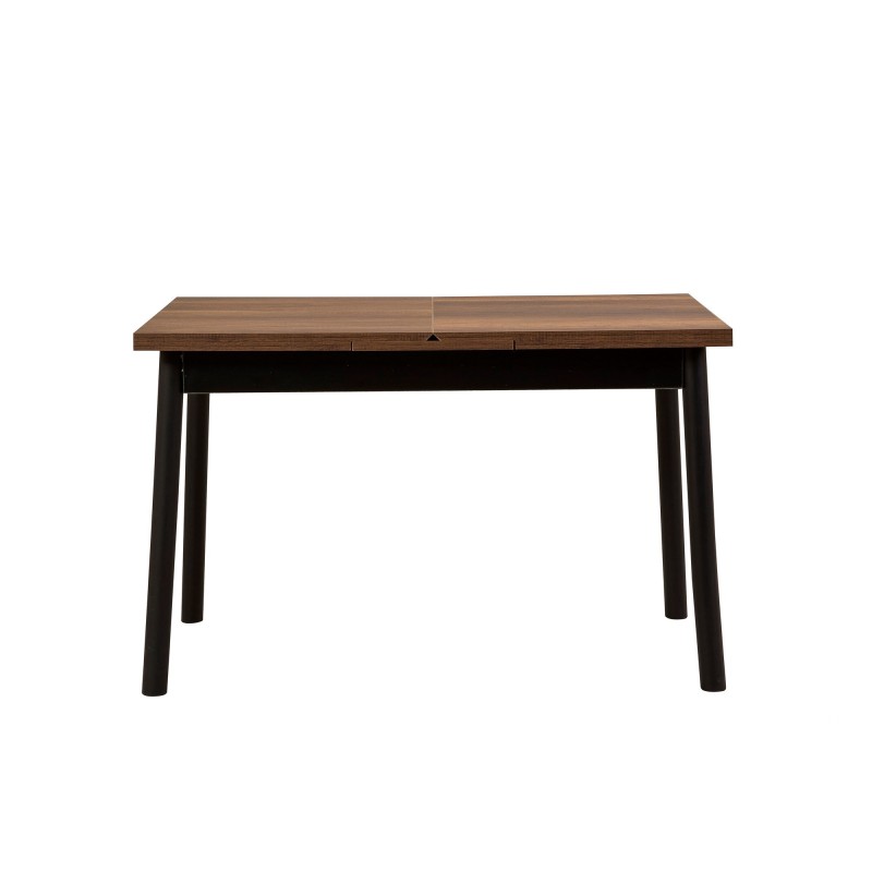 Mesa de comedor extensible Oliver Open negro - 869VEL8104