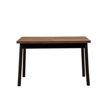 Mesa de comedor extensible Oliver Open negro - 869VEL8104