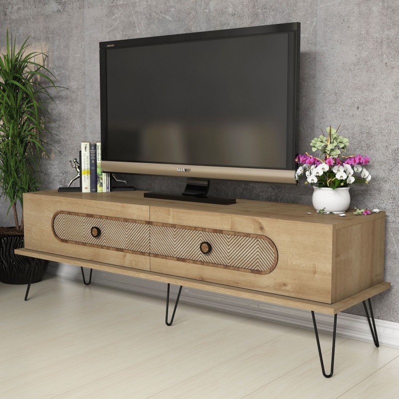 Mueble TV Ekol roble - 845HCT3029