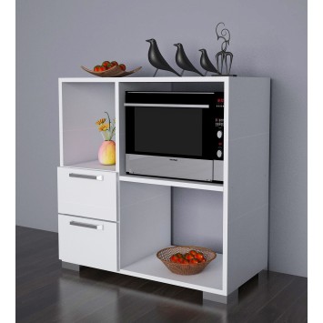 Mueble de cocina Ece blanco - 745DCD3904