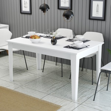 Mesa comedor Milan 519 blanco