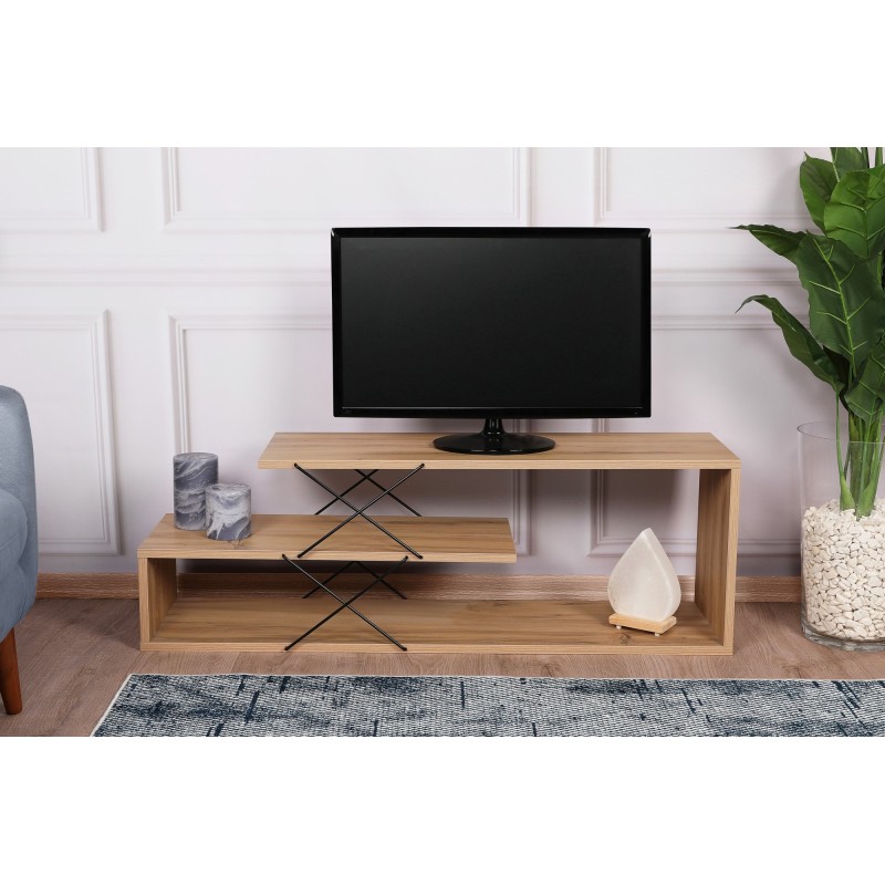 Mueble TV Zigzag roble - 854KLN3059