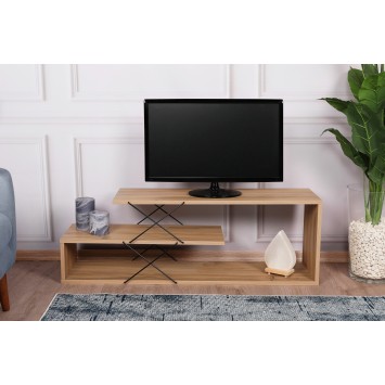 Mueble TV Zigzag roble - 854KLN3059