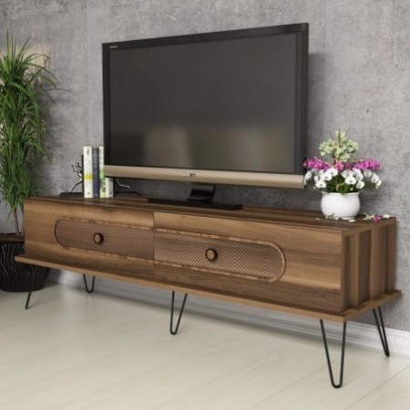 Mueble TV Ekol nogal - 845HCT3027