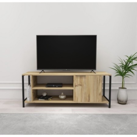 Mueble TV Bond negro fieltro - 854KLN3064