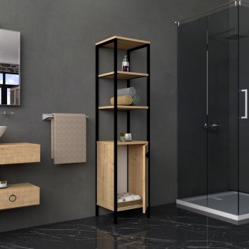 Mueble de baño Derin antracita zafiro - 835PUQ3915